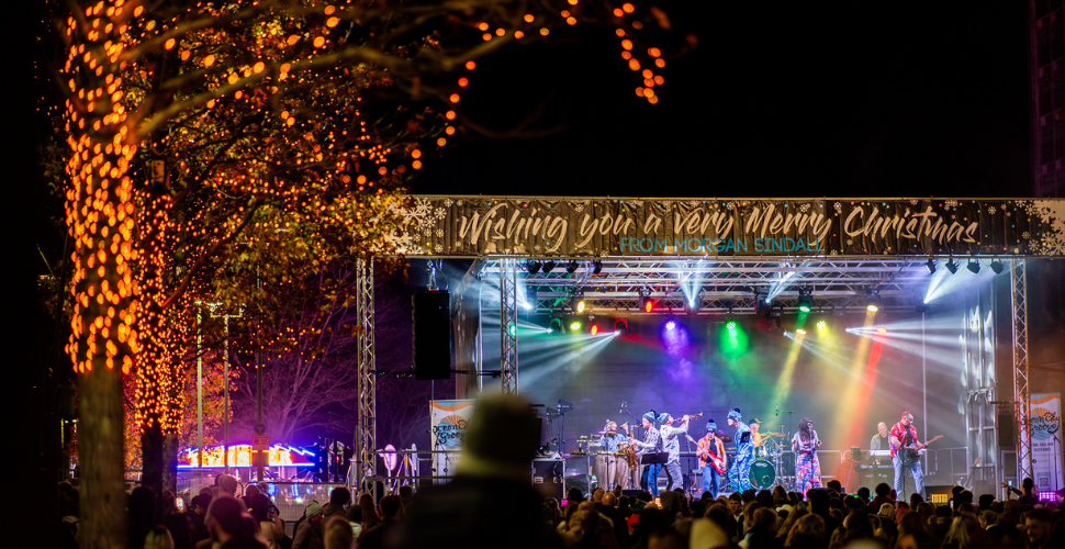 Plymouth city Centre Christmas Lights